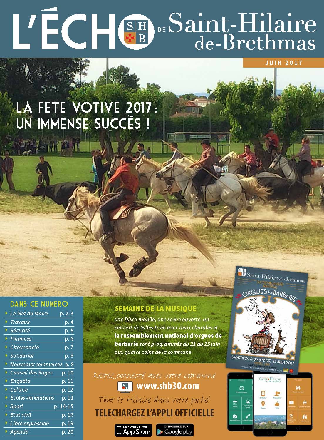 Couverture echo juin 2017