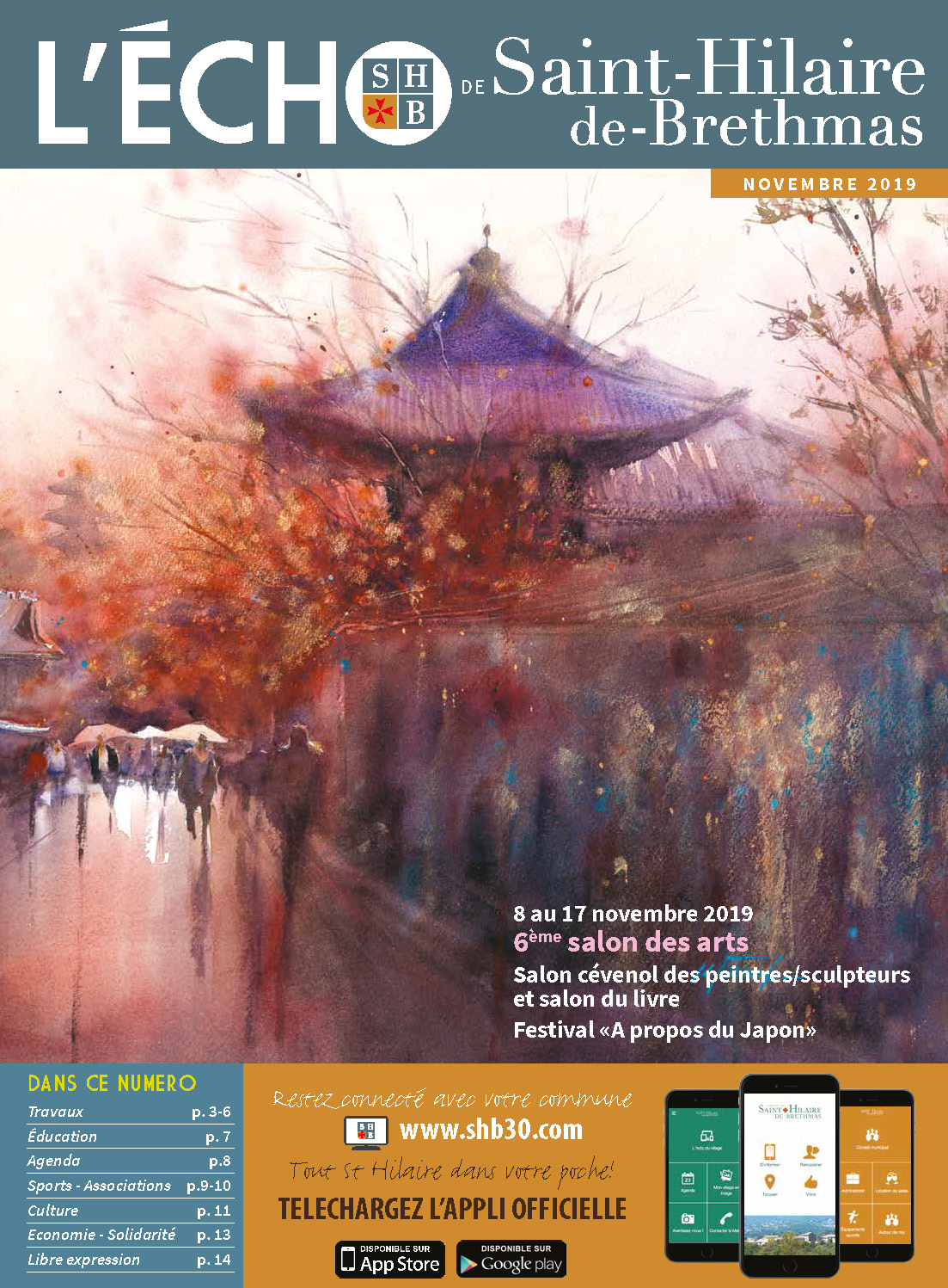 couverture echo nov 2019